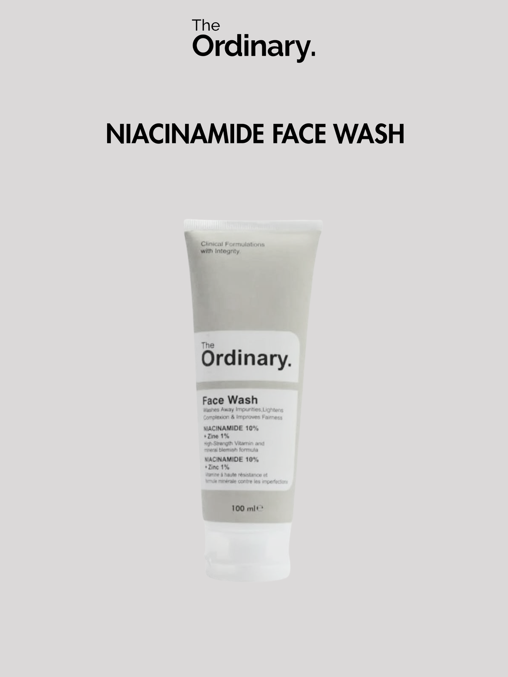 Glow Start Duo (Ordinary Niacinamide Serum + Face Wash)