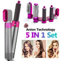 5 in 1 Interchangeable Hot Air Brush & Hair Dryer