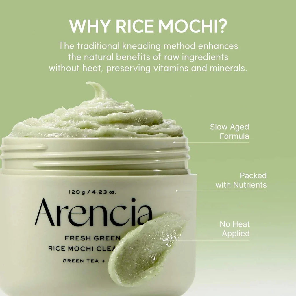 Arencia Glow Duo | Vitamin C Booster Shot + Rice Mochi Cleanser