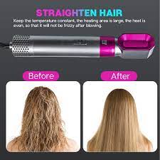 5 in 1 Interchangeable Hot Air Brush & Hair Dryer